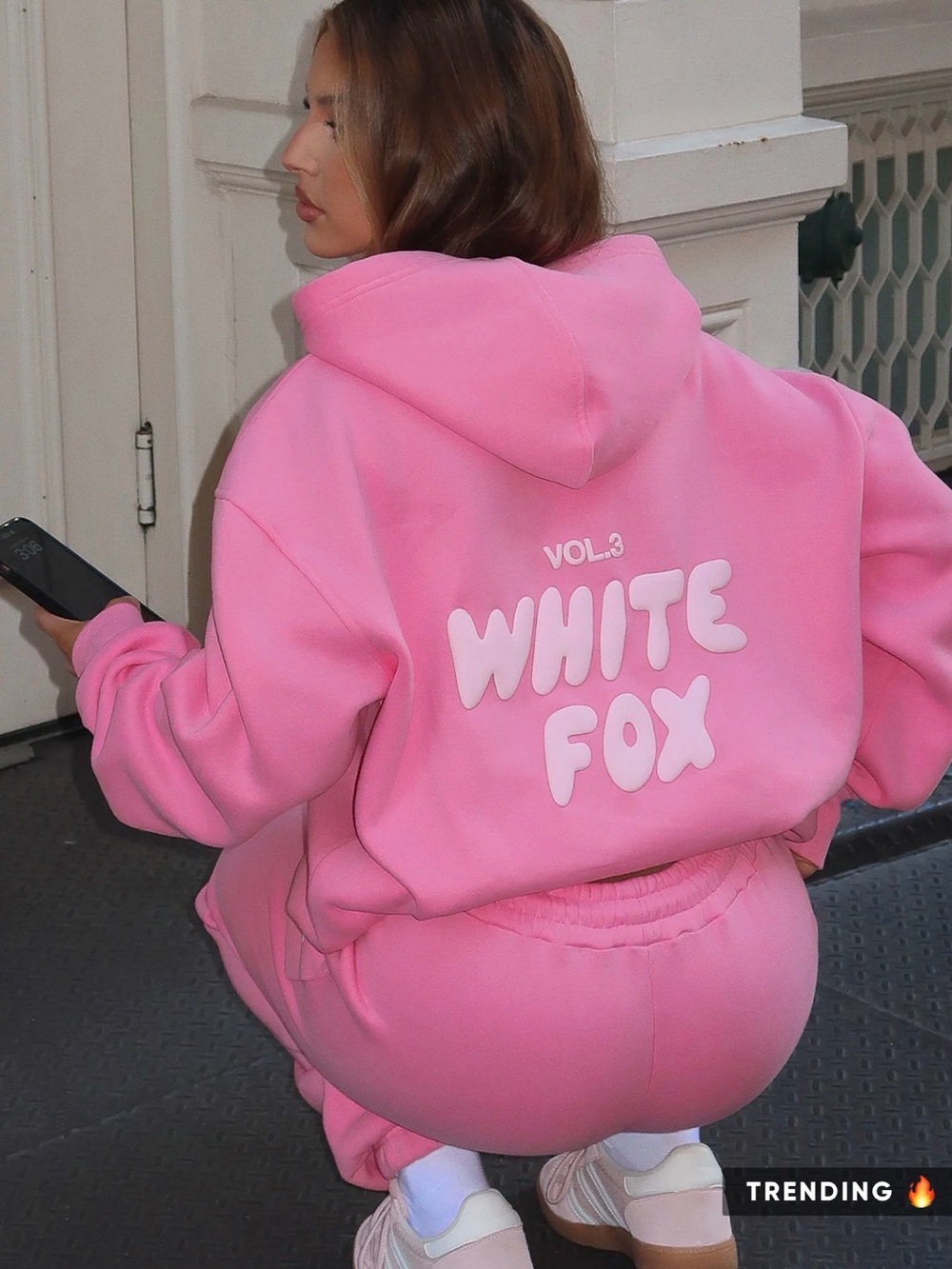 NWT White Fox Offstage Hoodie